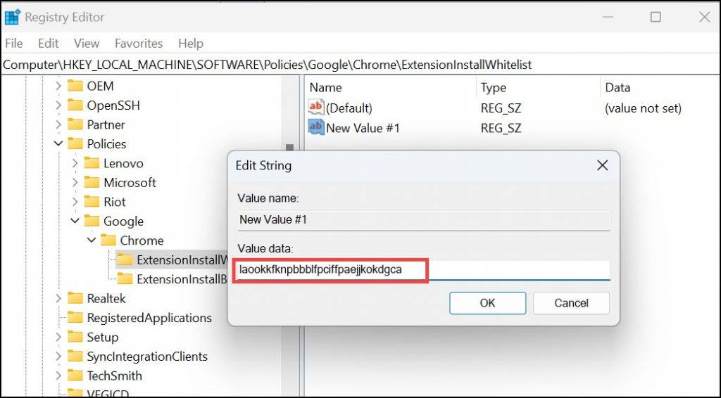How to enable Chrome Extension blocked by Administrator?